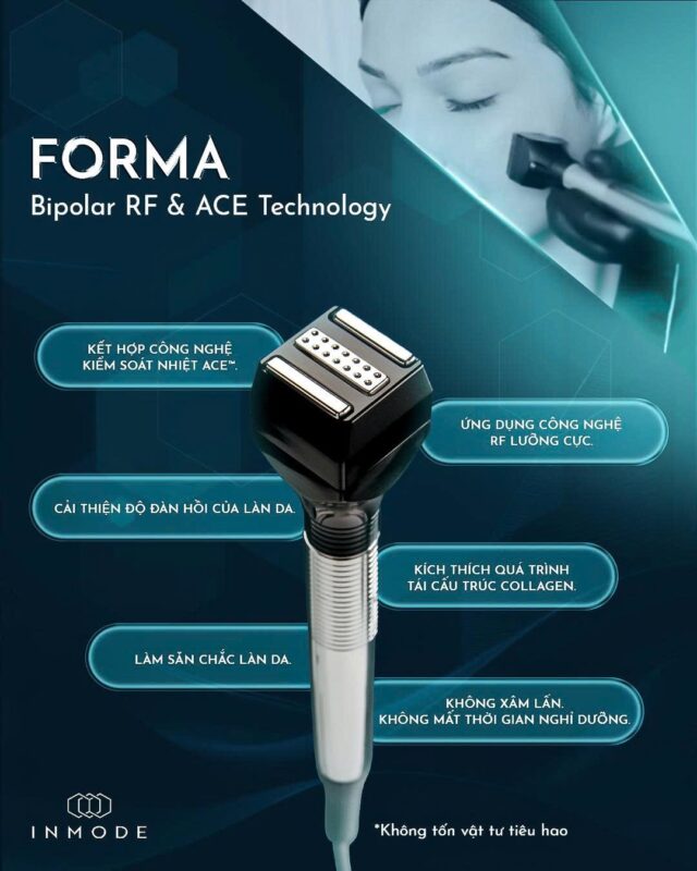Tay cầm Forma & Plus giúp trẻ hóa và săn chắc da