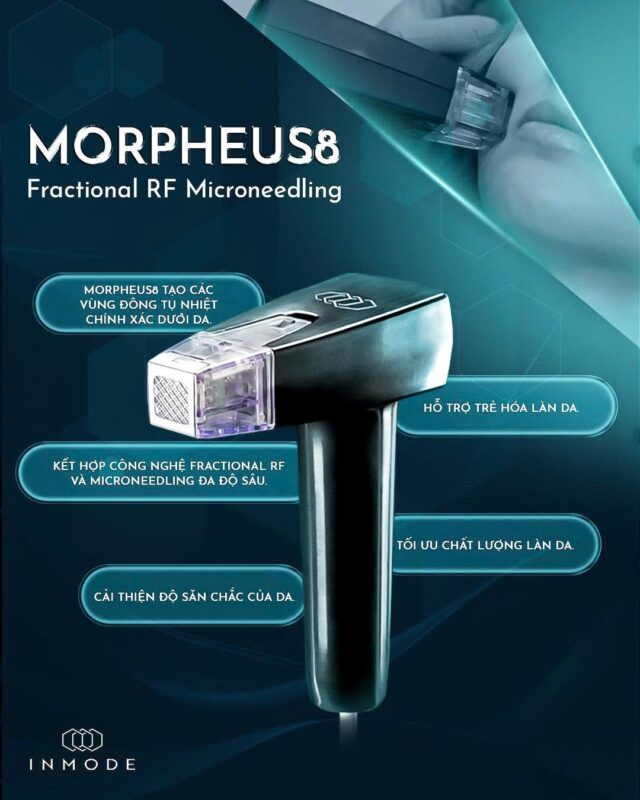 Morpheus8 là công nghệ RF vi kim tốt nhất hiện nay