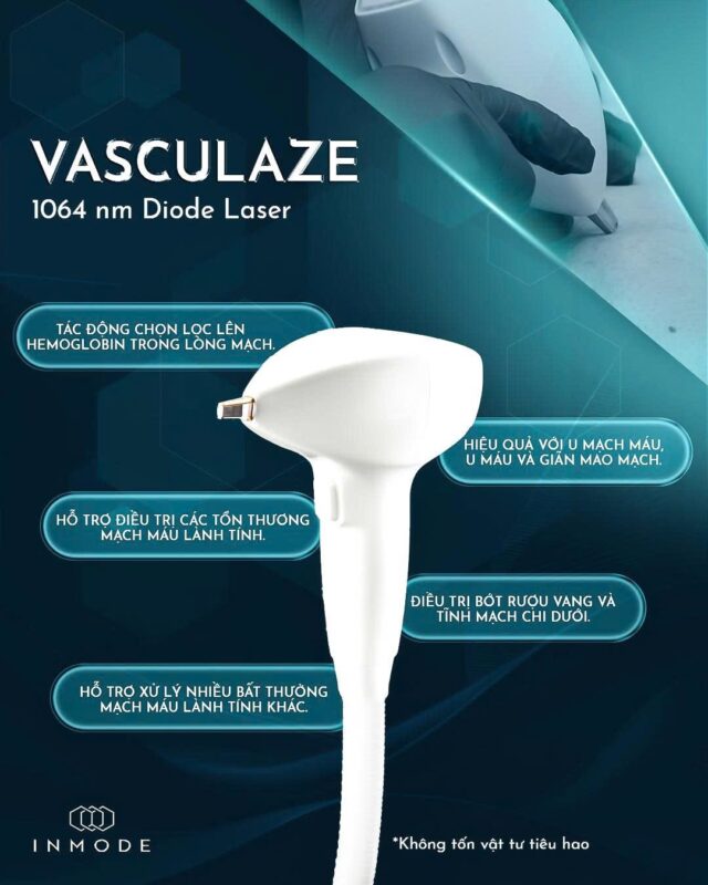 Tay cầm Vasculaze điều trị tổn thương mạch máu