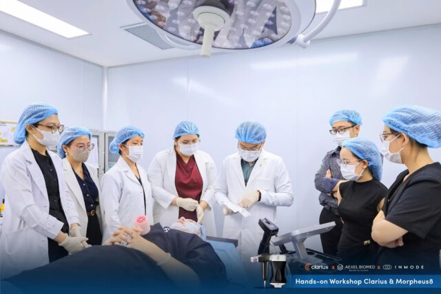 Thực hành Morpheus8 tại workshop